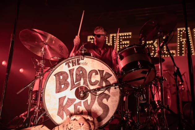 The Black Keys performs live at Alcatraz in Milan, Italy - 11 Sept 2026 American musician Patrick Carney, drummer and founding member of The Black Keys plays the drum kit during a concert at Alcatraz. Milan Italy Copyright: xCarloxVerganix xSOPAxImagesx BK26(12)