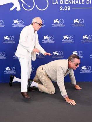 IPA88435504 - Venice International Film Festival 2026 - Day 11. Photocall for the film Dio Ride. Pictured: Silvio Orlando, Maurizio Lombardi  Copyright: xAlbertoxTerenghix xPoolxPhotoxEventsx08x IPA88435504