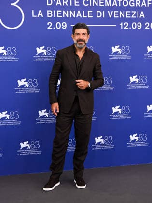 IPA88435170 - Venice International Film Festival 2026 - Day 11. Photocall for the film Dio Ride. Pictured: Pierfrancesco Favino  Copyright: xAlbertoxTerenghix xPoolxPhotoxEventsx08x IPA88435170