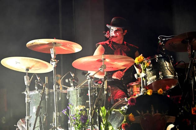 The Dresden Dolls performing at Electric Brixton in London LONDON, ENGLAND - SEPTEMBER 11: Brian Viglione of ˜The Dresden Dolls™ performing at Electric Brixton on September 11, 2026 in London, England. CAP MAR MAR Great Britain UK Copyright: xMartinxHarris CapitalxPicturesx