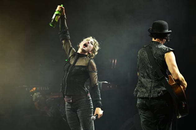 The Dresden Dolls performing at Electric Brixton in London LONDON, ENGLAND - SEPTEMBER 11: Amanda Palmer and Brian Viglione of ˜The Dresden Dolls™ performing at Electric Brixton on September 11, 2026 in London, England. CAP MAR MAR Great Britain UK Copyright: xMartinxHarris CapitalxPicturesx
