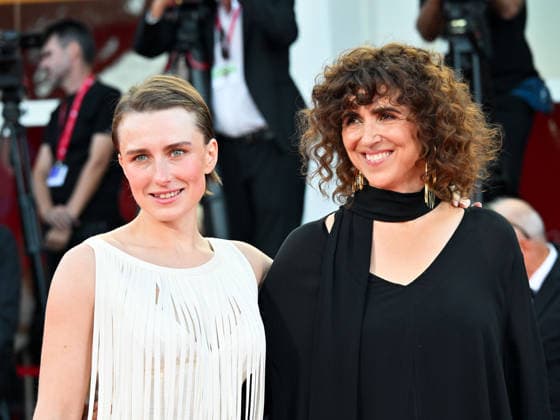IPA88447380 - Venice, 83rd Venice International Film Festival 2026 - Night 11 - Closing Ceremony Red Carpet. Pictured: May el-Toukhy, Mathilde Arcel  Copyright: xMathildexArcelx xPoolxPhotoxEventsx08x IPA88447380