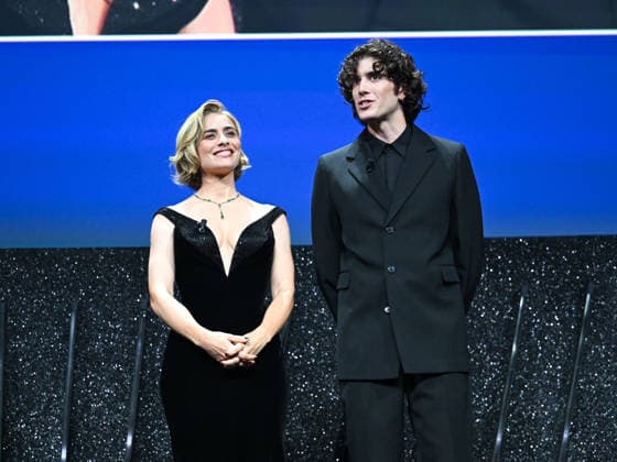 IPA88450498 - Venice, 83rd Venice International Film Festival 2026 - Night 11 - Closing Ceremony. Pictured: Nicolas Maupas and Greta Scarano  Copyright: xManuelexMangiarottix xPoolxPhotoxEventsx08x IPA88450498