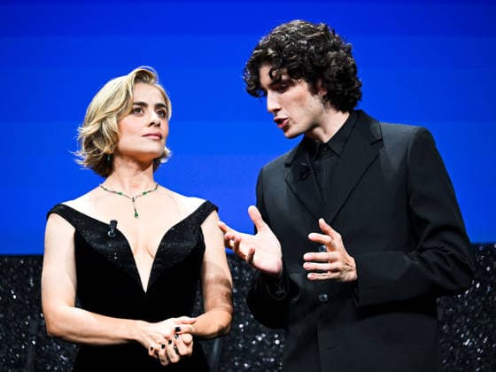 IPA88450499 - Venice, 83rd Venice International Film Festival 2026 - Night 11 - Closing Ceremony. Pictured: Nicolas Maupas and Greta Scarano  Copyright: xManuelexMangiarottix xPoolxPhotoxEventsx08x IPA88450499