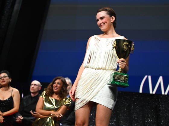 IPA88450793 - Venice, 83rd Venice International Film Festival 2026 - Night 11 - Closing Ceremony. Pictured: Mathilde Arcel  Copyright: xManuelexMangiarottix xPoolxPhotoxEventsx08x IPA88450793