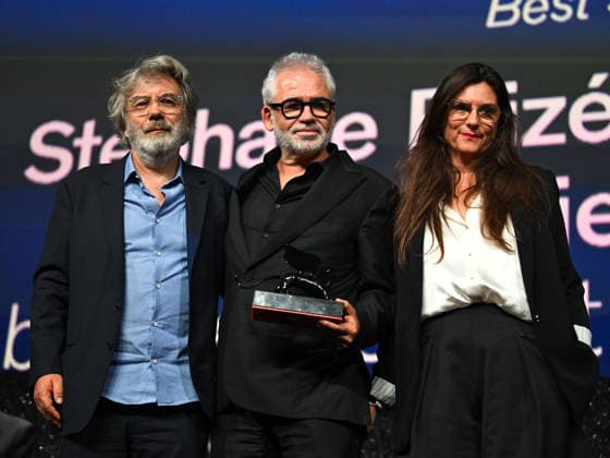 IPA88451103 - Venice, 83rd Venice International Film Festival 2026 - Night 11 - Closing Ceremony. Pictured: StÃ phane BrizÃ  Copyright: xManuelexMangiarottix xPoolxPhotoxEventsx08x IPA88451103