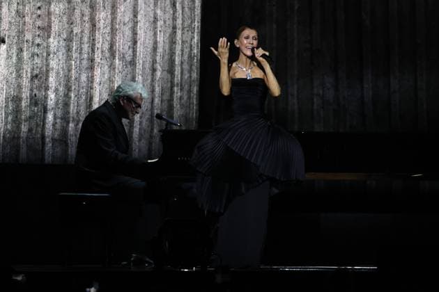 CELINE DION IN CONCERT IN PARIS PHOTOPQR LE PARISIEN Fred Dugit Nanterre 92, September 12, 2026 The first of sixteen concerts that Quebec singer Céline Dion will perform at the Plénitude Arena in Nanterre, Nanterre, Hauts-de-Seine, France, September 12, 2026 The first of sixteen concerts by Quebec singer Céline Dion at the Plénitude Arena in Nanterre Local Caption Céline Dion concert in Nanterre 92, France  Copyright: xPHOTOPQR LExPARISIEN MAXPPPxFredxDugitx 20260912LPA0336 20260912LPA0336