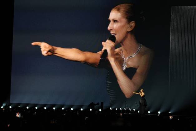 CELINE DION IN CONCERT IN PARIS PHOTOPQR LE PARISIEN Fred Dugit Nanterre 92, September 12, 2026 The first of sixteen concerts that Quebec singer Céline Dion will perform at the Plénitude Arena in Nanterre, Nanterre, Hauts-de-Seine, France, September 12, 2026 The first of sixteen concerts by Quebec singer Céline Dion at the Plénitude Arena in Nanterre Local Caption Céline Dion concert in Nanterre 92, France  Copyright: xPHOTOPQR LExPARISIEN MAXPPPxLPx xFredxDugitx(staff)x 20260912LPA0454 20260912LPA0454