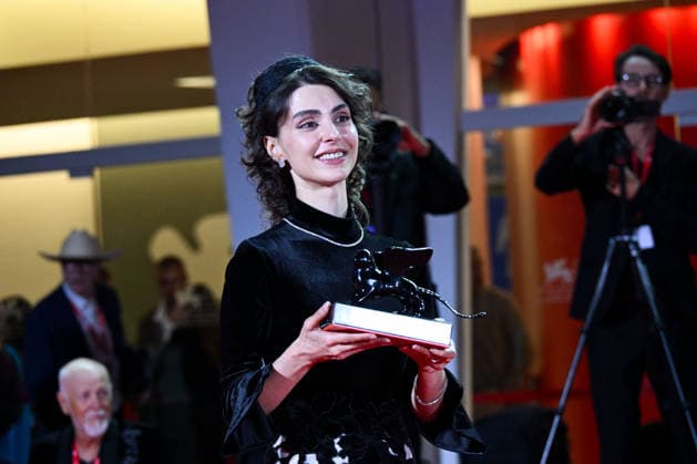 IPA88453412 - Venice, 83rd Venice International Film Festival 2026 - Night 11 - Closing Ceremony. Pictured: Laleh Marzban  Copyright: xManuelexMangiarottix xPoolxPhotoxEventsx08x IPA88453412