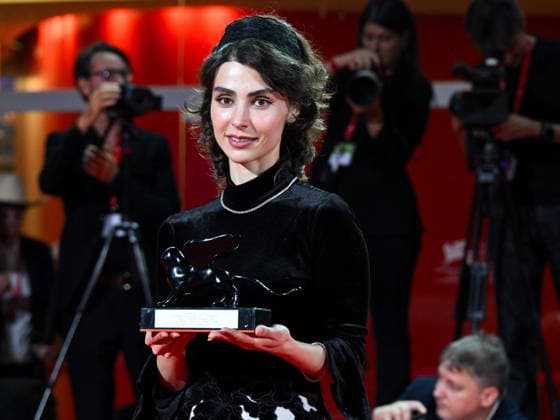 IPA88453427 - Venice, 83rd Venice International Film Festival 2026 - Night 11 - Closing Ceremony. Pictured: Laleh Marzban  Copyright: xManuelexMangiarottix xPoolxPhotoxEventsx08x IPA88453427