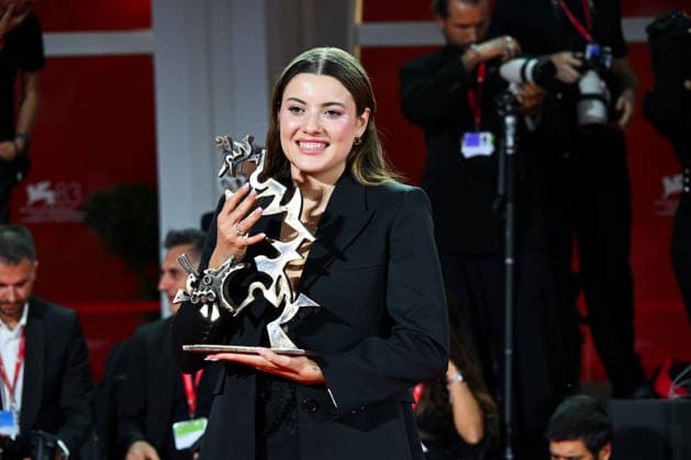 IPA88453444 - Venice, 83rd Venice International Film Festival 2026 - Night 11 - Closing Ceremony. Pictured: Malou Khebizi  Copyright: xManuelexMangiarottix xPoolxPhotoxEventsx08x IPA88453444
