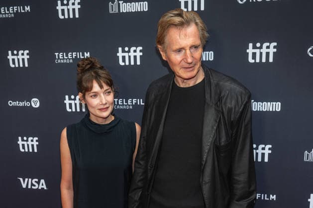 Celebrities attend the 51st Toronto International Film Festival Evil Genius premiere Featuring: Stella Stocker, Liam Neeson Where: Toronto, Ontario, Canada When: 12 Sep 2026 Credit: Captive Camera Cover Images EDITORIAL USE ONLY. NOT FOR USE BY NEWSPAPERS BASED IN THE UK. Copyright: xx coverimg56012907