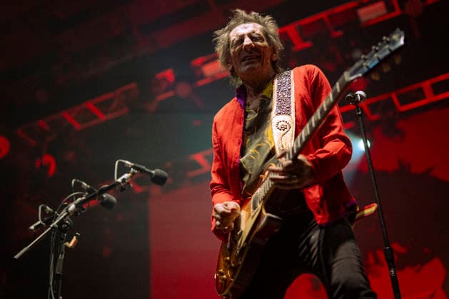 Ronnie Wood Performs in Barcelona: Musician Ronnie Wood during a performance at Sala Razzmatazz on September 12, 2026, in Barcelona, Catalonia, Spain. The Rolling Stones guitarist Ronnie Wood is performing this concert as part of his European tour, in which he has put a special spin on his repertoire outside of The Rolling Stones SEPTEMBER 12, 2026 GUITARIST MUSICIAN MUSIC ROLLING STONES EUROPEAN TOUR CONCERT CATALONIA ENTERTAINMENT CULTURE Lorena Sopê Barcelona, Catalonia Barcelona, Catalonia, Spain  Copyright: xLorenaxSopÃªnax 7769652
