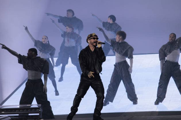 RIO DE JANEIRO, RJ - 12.09.2026: ROCK IN RIO 2026 - J Balvin performed on the Palco Mundo stage, this Saturday (12), at Rock in Rio 2026. x3015163x  CarlosxEliasxJunior