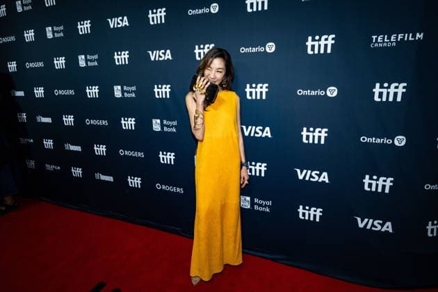 September 12, 2026, Toronto, On, Canada: Michelle Yeoh poses for a photograph on the red carpet for The Surgeon at the Toronto International Film Festival, in Toronto on Saturday, Sept. 12, 2026. Toronto Canada  - ZUMAc35_ 20260912_zaf_c35_196 Copyright: xArlynxMcadoreyx