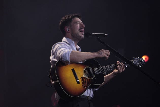 RIO DE JANEIRO, RJ - 12.09.2026: ROCK IN RIO 2026 - The band Mumford &amp; Sons performed on the Sunset Stage, this Saturday (12), at Rock in Rio 2026. x3015367x  CarlosxEliasxJunior