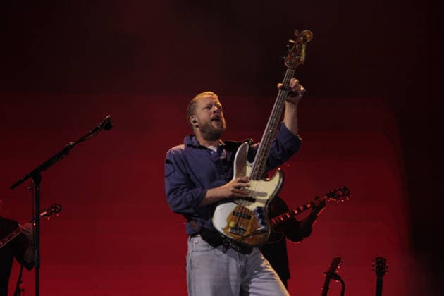 RIO DE JANEIRO, RJ - 12.09.2026: ROCK IN RIO 2026 - The band Mumford &amp; Sons performed on the Sunset Stage, this Saturday (12), at Rock in Rio 2026. x3015383x  CarlosxEliasxJunior
