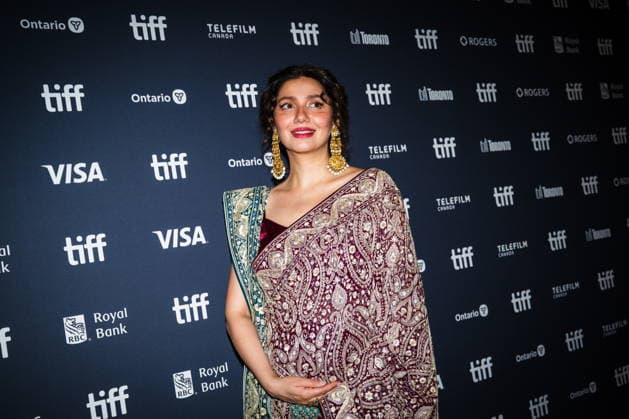 September 12, 2026, Toronto, On, Canada: Mahira Khan is pictured on the red carpet for Your Mother Your Mother Your Mother at the Toronto International Film Festival in Toronto, on Saturday, Sept. 12, 2026. Toronto Canada  - ZUMAc35_ 20260912_zaf_c35_250 Copyright: xLauraxProctorx
