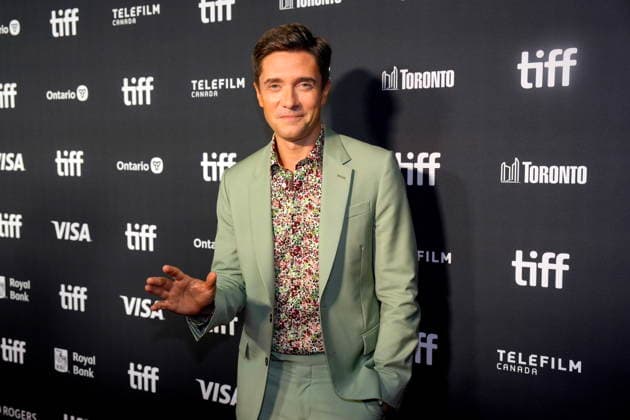 September 12, 2026, Toronto, On, CAN: Topher Grace arrives on the red carpet to promote the film Misty Green at the Toronto International Film Festival, in Toronto, on Saturday, Sept. 12, 2026. Toronto CAN  - ZUMAc35_ 20260912_zaf_c35_268 Copyright: xChrisxYoungx