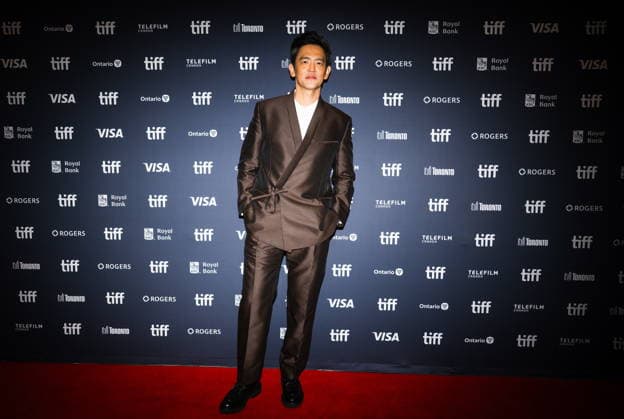 September 12, 2026, Toronto, On, Canada: John Cho is pictured on the red carpet for Your Mother Your Mother Your Mother at the Toronto International Film Festival in Toronto, on Saturday, Sept. 12, 2026. Toronto Canada  - ZUMAc35_ 20260912_zaf_c35_294 Copyright: xLauraxProctorx