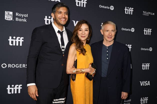 51st Toronto International Film Festival Saturday, September 12, 51st Toronto International Film Festival Red carpet for the film The Surgeon Director Roshan Sethi, Michelle Yeoh, and Martin Freeman 459634 September 12, 2026 Toronto, Canada  Copyright: xIsabellexVautierx xStarfacex STAR_459634_020