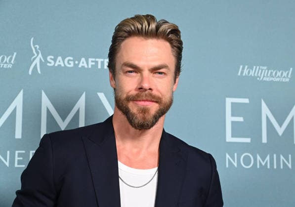 The Hollywood Reporter and SAG-AFTRA™s Emmy Nominees Night Derek Hough arriving at The Hollywood Reporter and SAG-AFTRA™s 6th Annual Emmy Nominees Night at the Chateau Marmont on September 12, 2026 in West Hollywood, California. West Hollywood Chateau Marmont California USA Copyright: xTammiexArroyo AFF-USA.comx