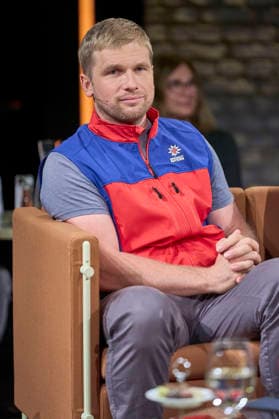 Tobias Stöffelbauer bei der Aufzeichnung der RB Talkshow 3nach9 im Radio Bremen-Studio. Bremen, 11.09.2026