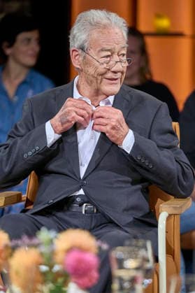 Björn Engholm bei der Aufzeichnung der RB Talkshow 3nach9 im Radio Bremen-Studio. Bremen, 11.09.2026