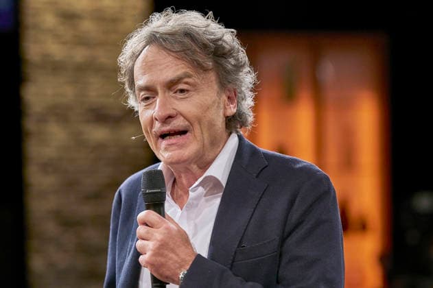 Giovanni di Lorenzo bei der Aufzeichnung der RB Talkshow 3nach9 im Radio Bremen-Studio. Bremen, 11.09.2026