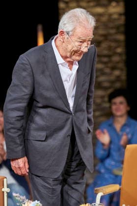 Björn Engholm bei der Aufzeichnung der RB Talkshow 3nach9 im Radio Bremen-Studio. Bremen, 11.09.2026