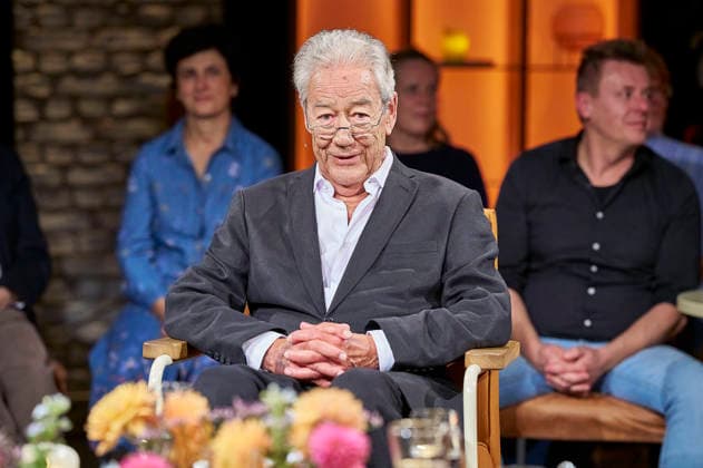 Björn Engholm bei der Aufzeichnung der RB Talkshow 3nach9 im Radio Bremen-Studio. Bremen, 11.09.2026