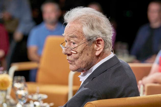 Björn Engholm bei der Aufzeichnung der RB Talkshow 3nach9 im Radio Bremen-Studio. Bremen, 11.09.2026