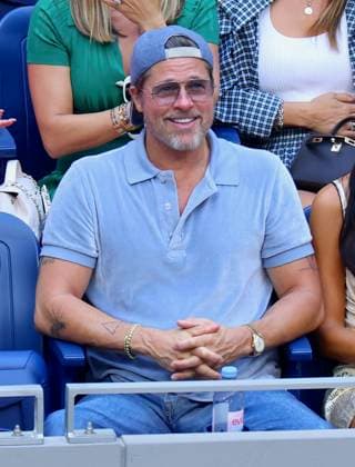 US Open - Brad Pitt and girlfriend Ines de Ramon In The Stands - New York Brad Pitt and girlfriend Ines de Ramon attend the Women s Final at the US Open in New York on September 12, 2026. Photo by Dylan Travis ABACAPRESS.COM New York NY United States  Copyright: xDylanxTravis ABACAx