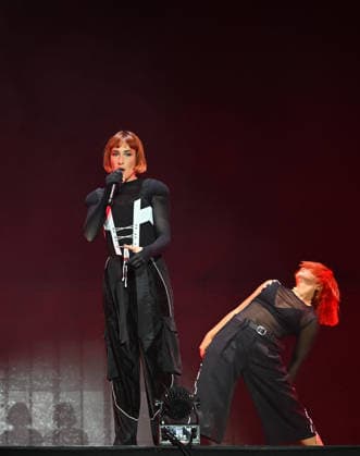 Suzane Performs at the Fete de l Humanite - France Suzane performs during the Fete de l Humanite in Le Plessis-Pate, Bretigny-sur-Orge, France on September 12, 2026. Photo by Christophe Meng ABACAPRESS.COM Bretigny-sur-Orge France  Copyright: xMengxChristophe ABACAx