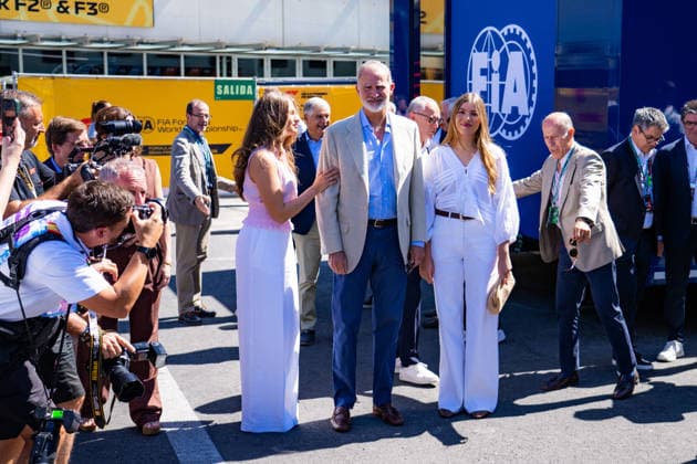 Royals at Spanish Grand Prix - Madrid King Felipe VI (ESP) of the Spanish Royal Family Princess Leonor (ESP) of the Spanish Royal Family and Infanta Sofía (ESP) of the Spanish Royal Family on Sunday race day during the 2026 Formula 1 TAG Heuer Spanish Grand Prix at MADRING in Madrid, Spain, on September 13, 2026. Photo by Antoine LAPEYRE Reveries Agency ABACAPRESS.COM Madrid Spain  Copyright: xAntoinexLapeyre ReveriesxAgency ABACAx