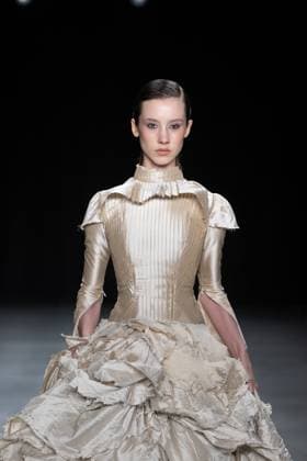 September 11, 2026, New York, New York, United States: A model walks the runway.Models walk the runway at the Christian Cowan fashion show during New York Fashion Week at The Glasshouse on September 11, 2026 in New York City. New York United States  - ZUMAs197 20260911_aaa_s197_1054 Copyright: xRonxAdarx