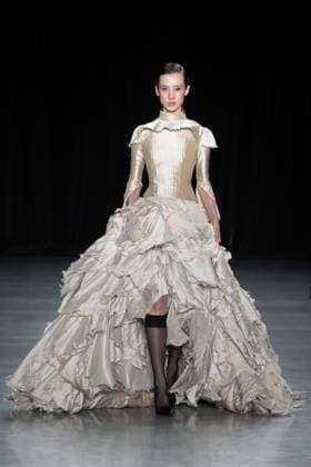 September 11, 2026, New York, New York, United States: A model walks the runway.Models walk the runway at the Christian Cowan fashion show during New York Fashion Week at The Glasshouse on September 11, 2026 in New York City. New York United States  - ZUMAs197 20260911_aaa_s197_1057 Copyright: xRonxAdarx