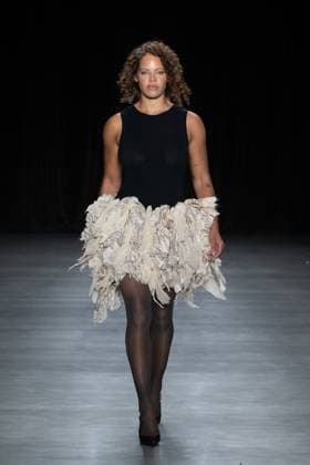 September 11, 2026, New York, New York, United States: A model walks the runway.Models walk the runway at the Christian Cowan fashion show during New York Fashion Week at The Glasshouse on September 11, 2026 in New York City. New York United States  - ZUMAs197 20260911_aaa_s197_1063 Copyright: xRonxAdarx
