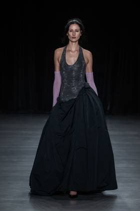 September 11, 2026, New York, New York, United States: A model walks the runway.Models walk the runway at the Christian Cowan fashion show during New York Fashion Week at The Glasshouse on September 11, 2026 in New York City. New York United States  - ZUMAs197 20260911_aaa_s197_1075 Copyright: xRonxAdarx