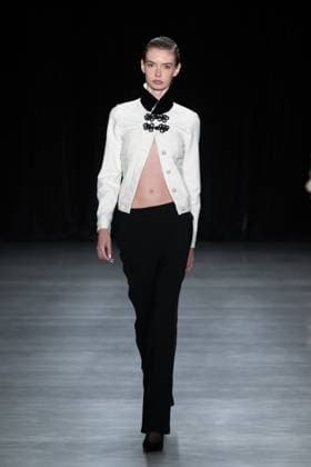 September 11, 2026, New York, New York, United States: A model walks the runway.Models walk the runway at the Christian Cowan fashion show during New York Fashion Week at The Glasshouse on September 11, 2026 in New York City. New York United States  - ZUMAs197 20260911_aaa_s197_1068 Copyright: xRonxAdarx