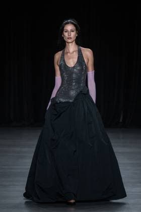September 11, 2026, New York, New York, United States: A model walks the runway.Models walk the runway at the Christian Cowan fashion show during New York Fashion Week at The Glasshouse on September 11, 2026 in New York City. New York United States  - ZUMAs197 20260911_aaa_s197_1088 Copyright: xRonxAdarx