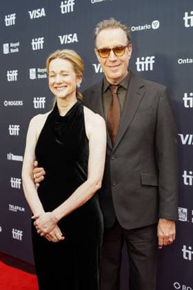 2026 Toronto International Film Festival - ˜Onwards and Sideways™ Premiere (L-R) Laura Linney and Rhys Ifans attend the red carpet for the ˜Onwards and Sideways™ premiere during the 2026 Toronto International Film Festival (TIFF) at Roy Thomson Hall. on September 13, 2026 in Toronto, Canada. (Photo by Leonardo Ramirez Eyepix Group) Copyright: xLeonardoxRamirez xEyepixxGroupx LR13092026-03540