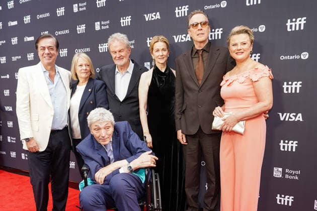 2026 Toronto International Film Festival - ˜Onwards and Sideways™ Premiere (L-R) John Gore, John Madden, Laura Linney, Rhys Ifans, Monica Dolan attend the red carpet for the ˜Onwards and Sideways™ premiere during the 2026 Toronto International Film Festival (TIFF) at Roy Thomson Hall. on September 13, 2026 in Toronto, Canada. (Photo by Leonardo Ramirez Eyepix Group) Copyright: xLeonardoxRamirez xEyepixxGroupx LR13092026-03569