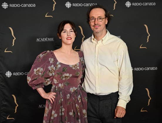 September 13, 2026, Montreal, Pq, CANADA: Florence Longpre, left, and Pascal Cameron pose as they arrive at the Gala Gemeaux awards ceremony in Montreal, on Sunday, Sept. 13, 2026. Montreal CANADA  - ZUMAc35_ 20260913_zaf_c35_146 Copyright: xGrahamxHughesx