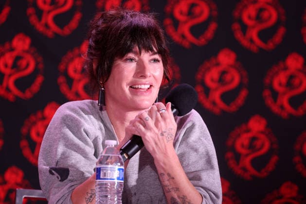 September 13, 2026, Portland, Oregon, USA: Actress LENA HEADEY speaks at the 2026 Rose City Comic Con at the Oregon Convention Center in Portland. Portland USA - ZUMAg247 20260913_znp_g247_019 Copyright: xGagexSkidmorex