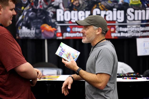 September 13, 2026, Portland, Oregon, USA: Voice actor ROGER CRAIG SMITH speaks at the 2026 Rose City Comic Con at the Oregon Convention Center in Portland. Portland USA - ZUMAg247 20260913_znp_g247_035 Copyright: xGagexSkidmorex