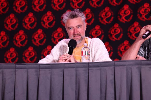 September 13, 2026, Portland, Oregon, USA: Actor SEAN GUNN speaks at the 2026 Rose City Comic Con at the Oregon Convention Center in Portland. Portland USA - ZUMAg247 20260913_znp_g247_030 Copyright: xGagexSkidmorex
