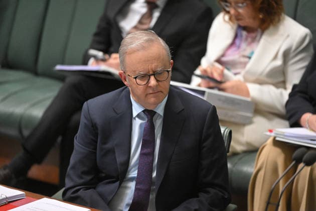 QUESTION TIME, Prime Minister Anthony Albanese during Question Time in the House of Representatives at Parliament House in Canberra, Monday, September 14, 2026. ( NO ARCHIVING CANBERRA AUSTRALIAN CAPITAL TERRITORY AUSTRALIA  Copyright: xMICKxTSIKASx 20260914122246168534