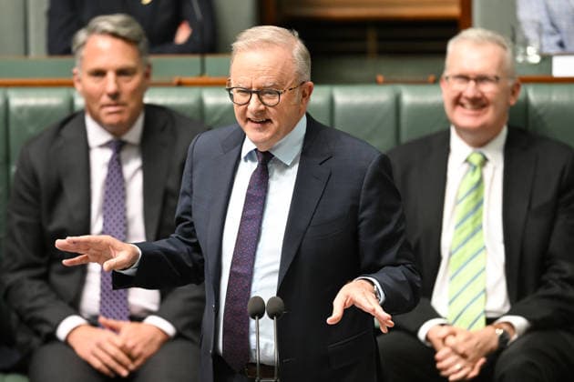 QUESTION TIME, Australian Prime Minister Anthony Albanese speaks during Question Time in the House of Representatives at Parliament House in Canberra, Monday, September 14, 2026. ( NO ARCHIVING CANBERRA AUSTRALIAN CAPITAL TERRITORY AUSTRALIA  Copyright: xLUKASxCOCHx 20260914194234386190