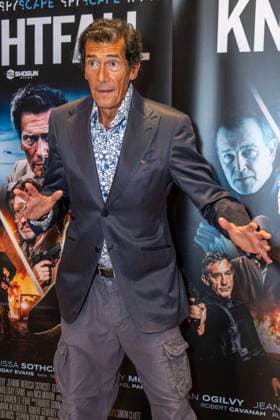 Knightfall London Premiere - VIP Arrivals London Premiere of Knightfall at Cine Lumiere on September 13, 2026 in London, England. 13 Sep 2026 Pictured: Geoffrey Moore.  Copyright: xThexMegaxAgencyxrbpxMEGAx